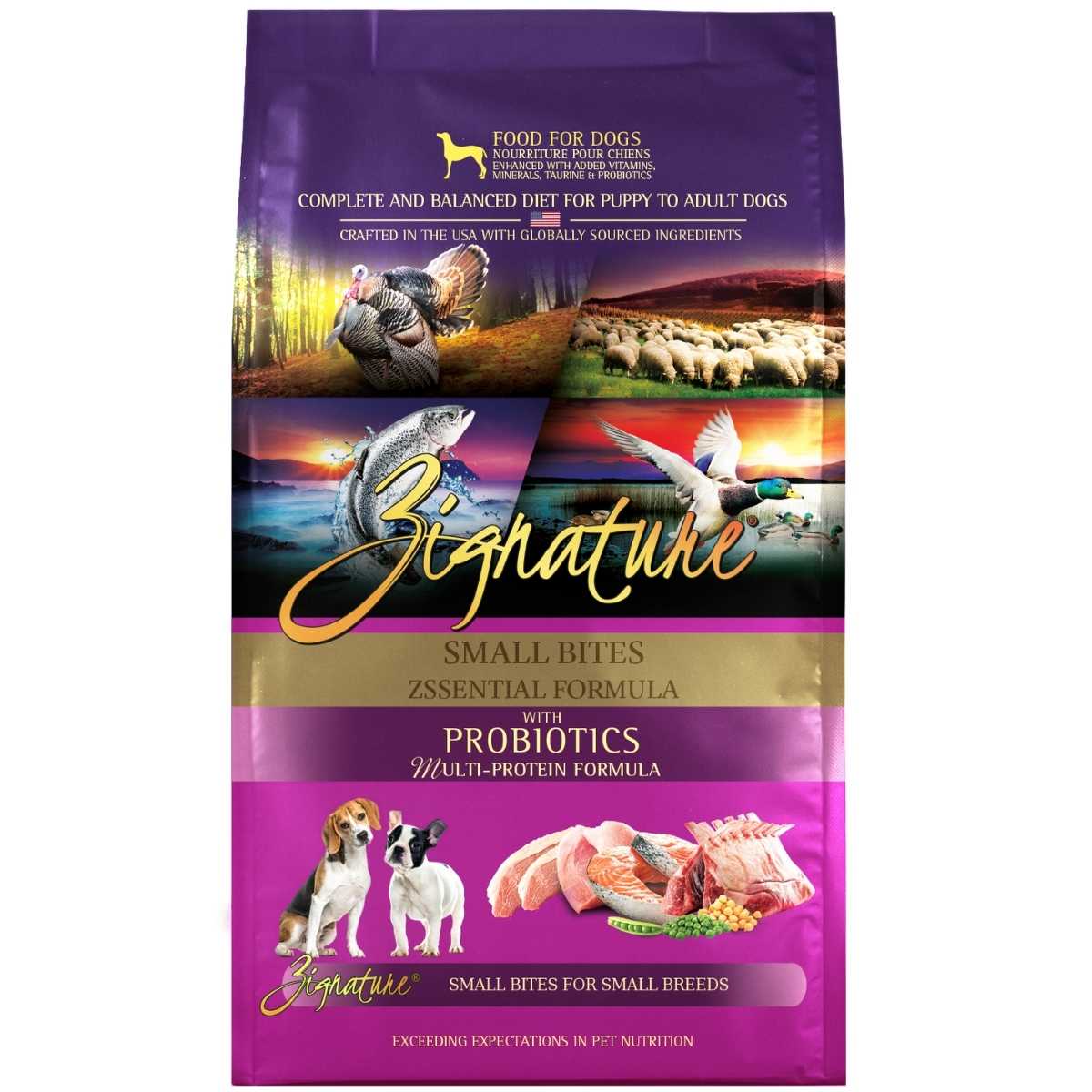 Zignature Zssential Formula Small Bites Dry Dog Food