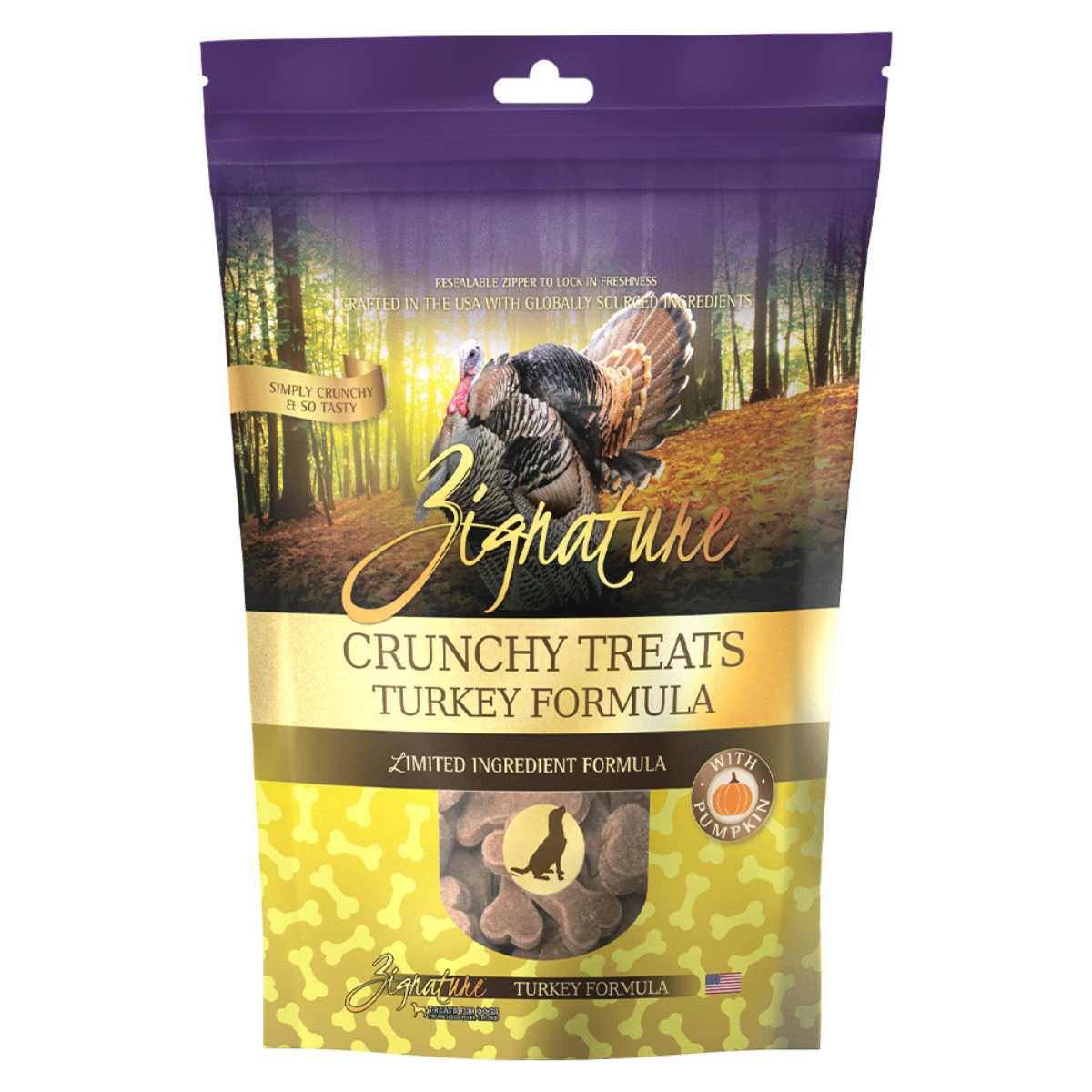 Zignature Dog Crunchy Treats Formula Biscuit