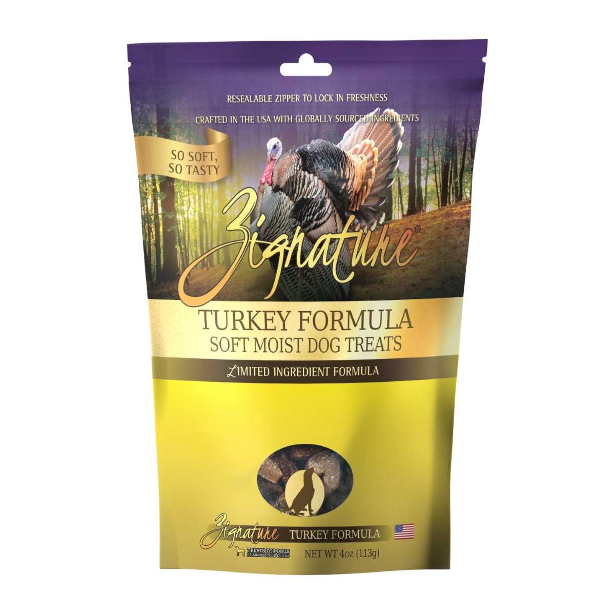 Zignature Soft Moist Treats For Dog
