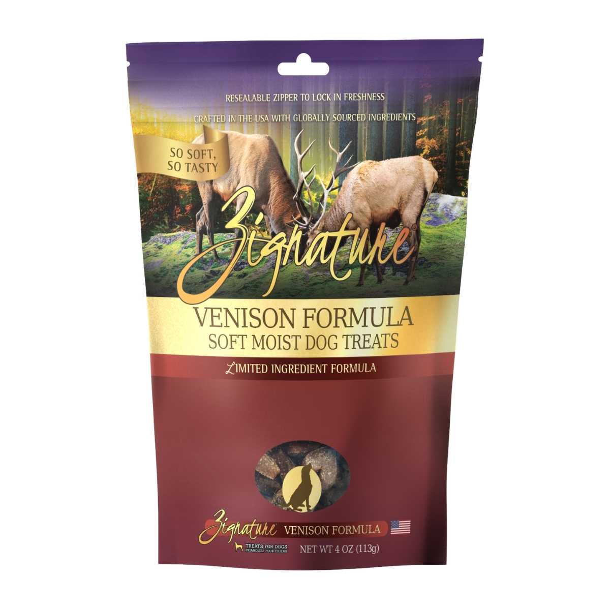 Zignature Soft Moist Treats For Dog