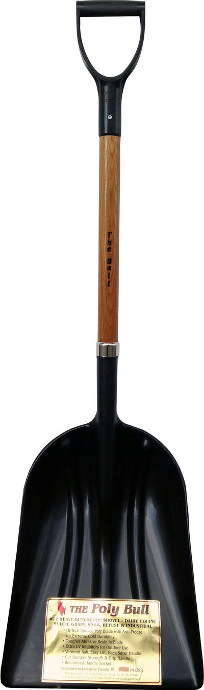Poly Bull #12 Grain Snow Scoop W/Collar