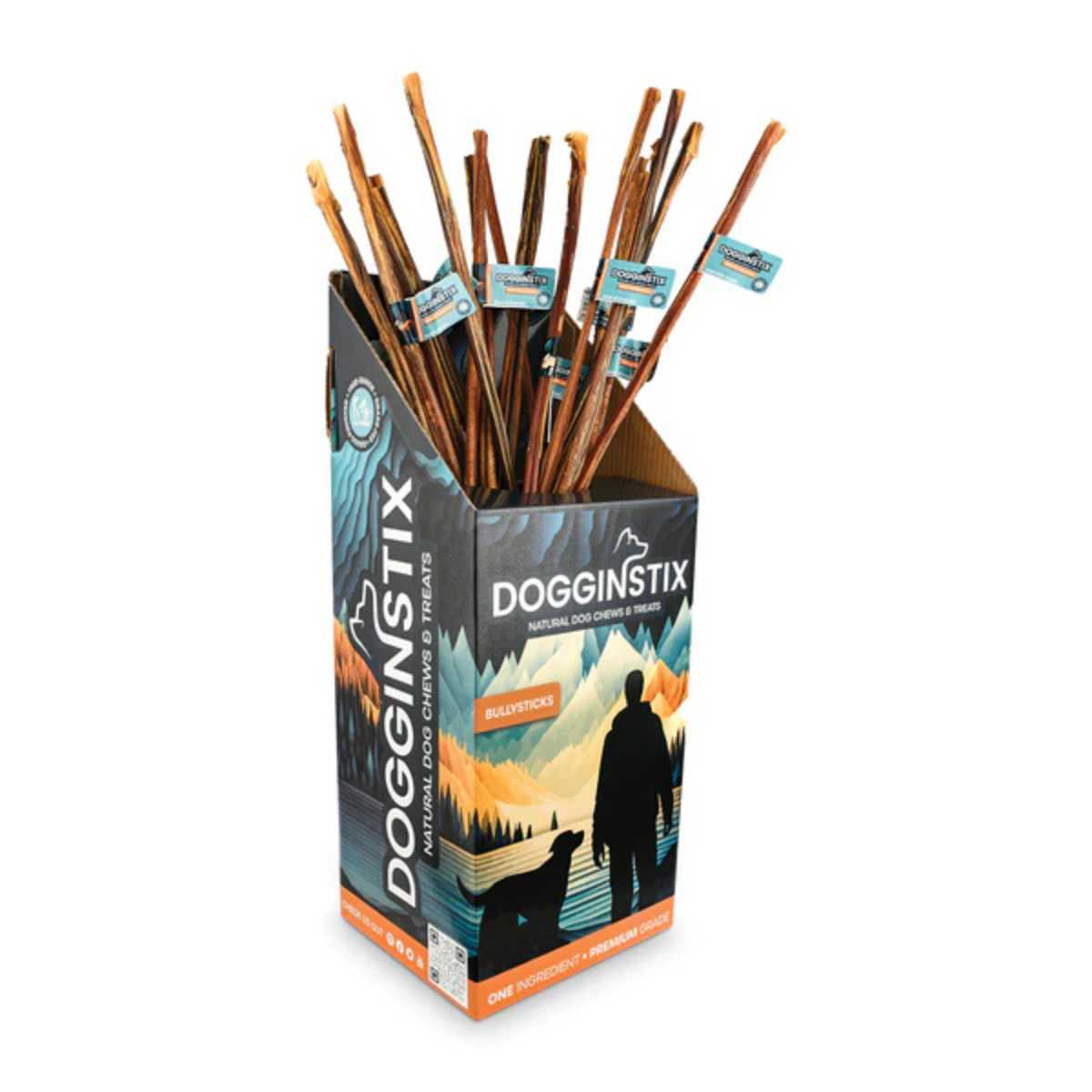 Dogginstix 24" Bully Stick Canes 25ct