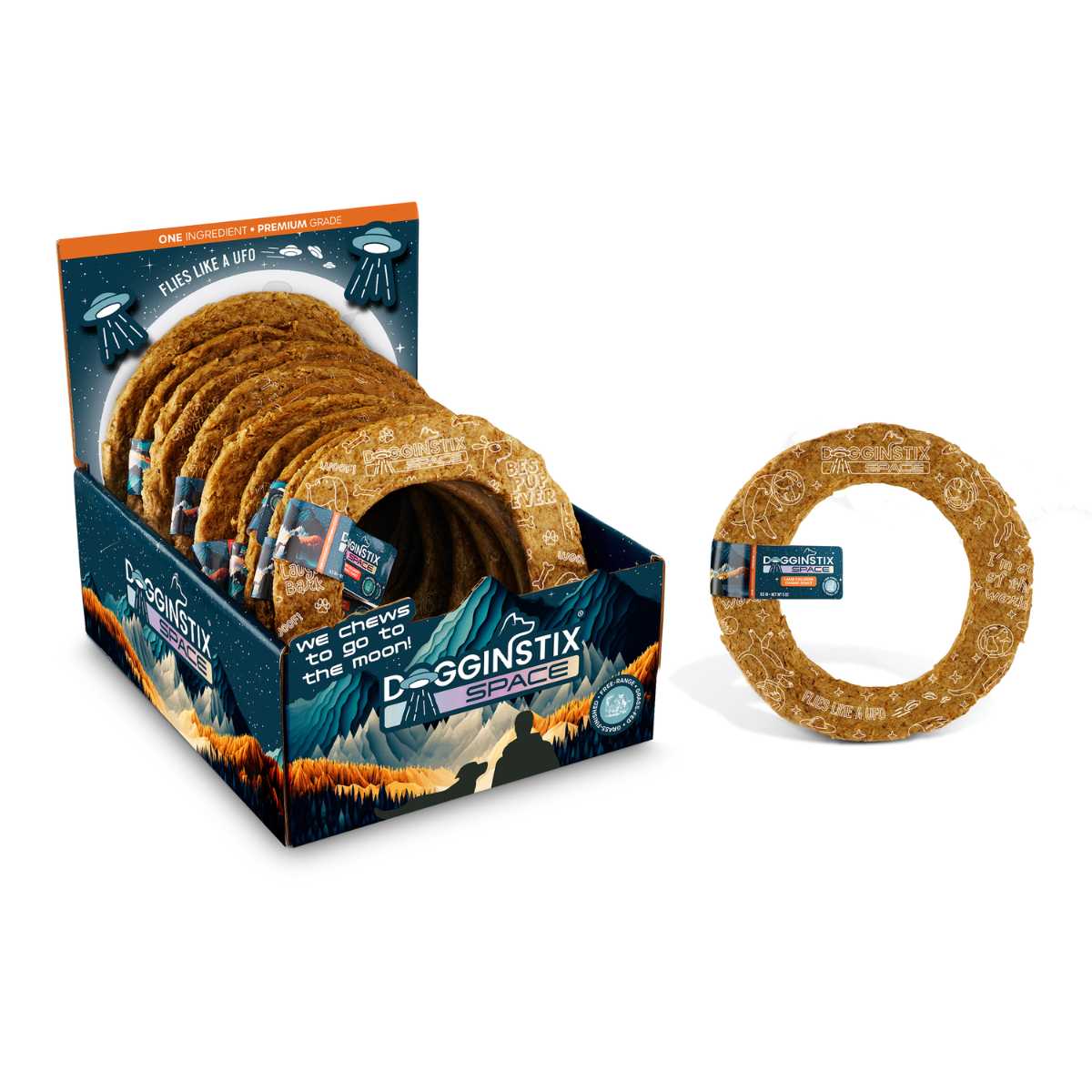 Dogginstix Lamb Collagen Cosmic Donut -20ct
