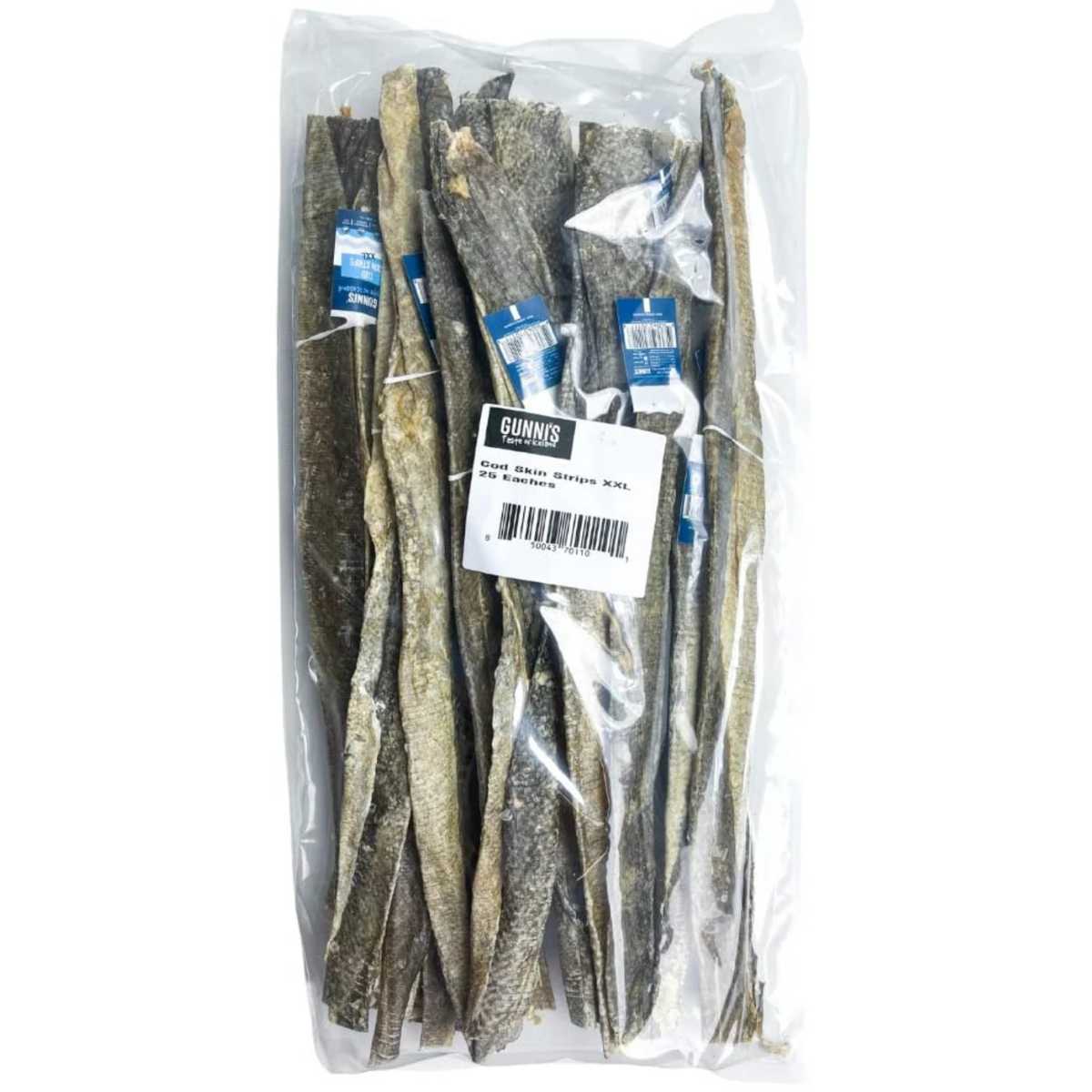 Gunni's Cod Skin Long Strips-25 ct