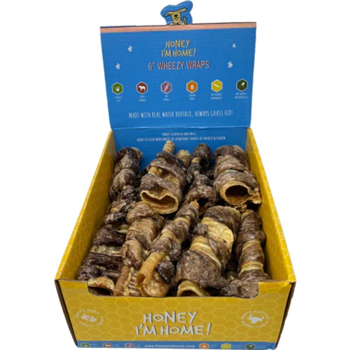 Honey I'm Home Natural Coated Wheezy Wraps Trachea Wrapped In Lung