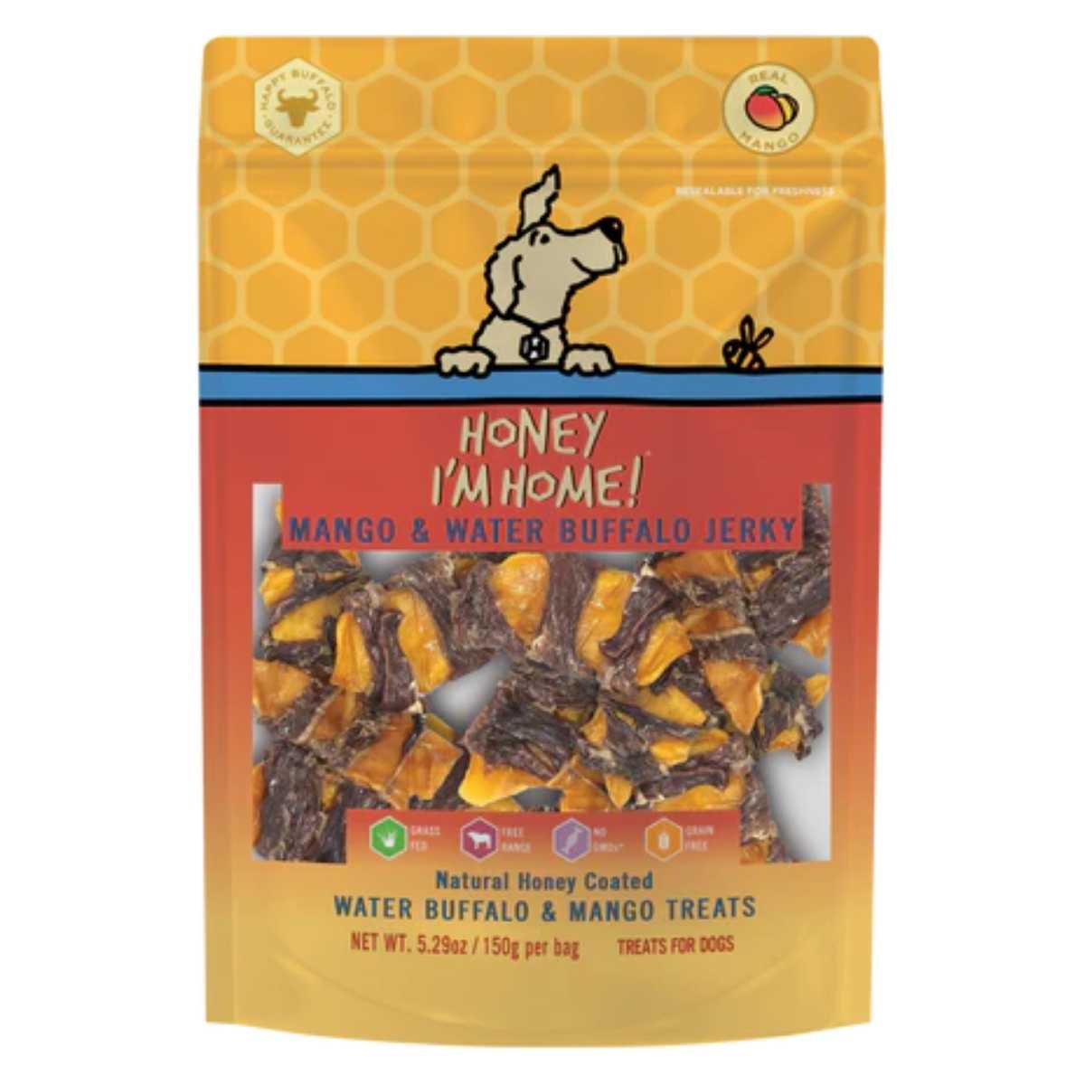 Honey I'm Home Natural Coated Jerky