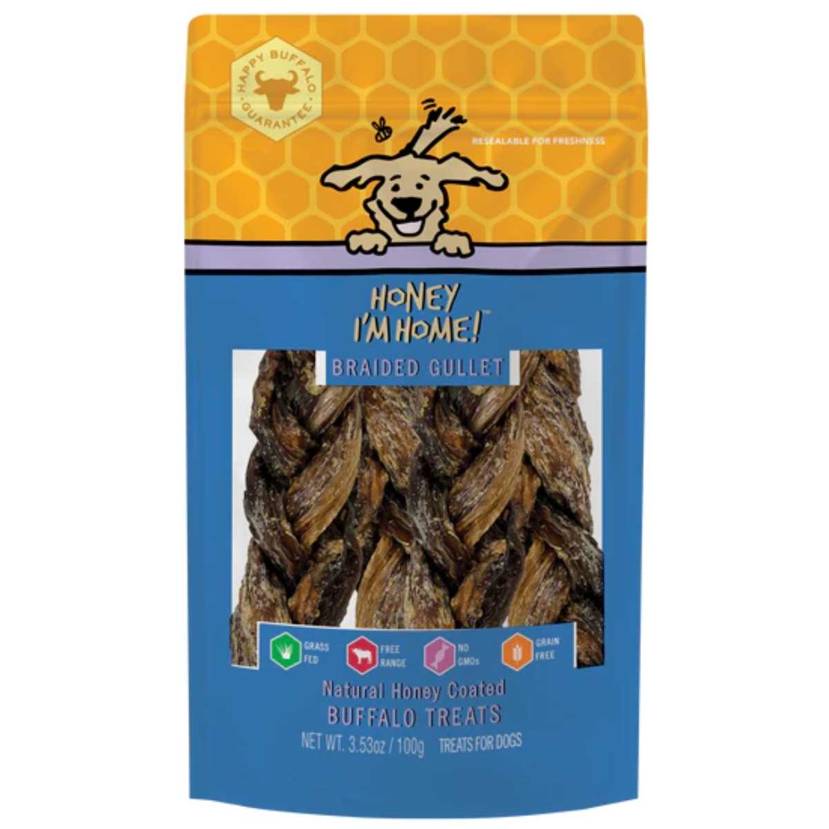 Honey I'm Home Natural Coated Braided Gullet