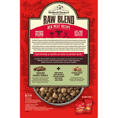 Stella & Chewy'S Raw Blend Red Meat Dog Food 10Lb