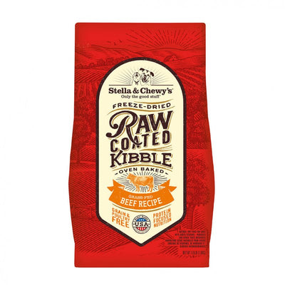 Stella & Chewy's Raw Coated Beef Recipe Dog Food 10lb