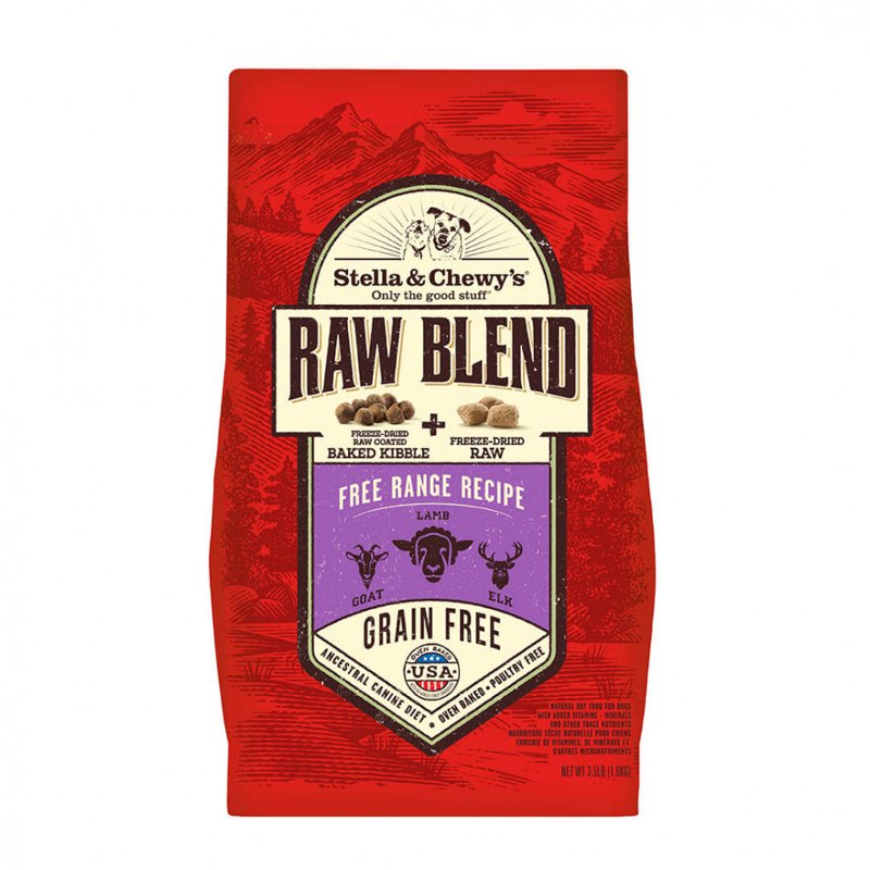 Stella & Chewy's, Raw Blend Free Range Recipe Dry Dog Food, 22 Pound