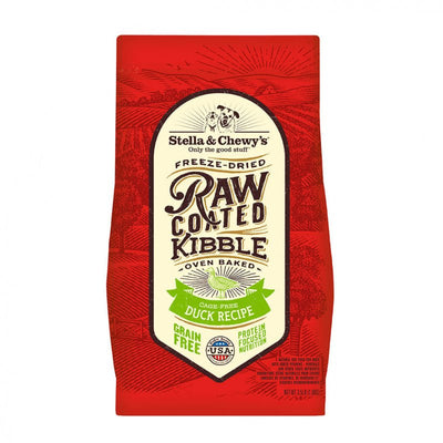 Stella Chewy 3.5# Raw Coated Duck Kibble