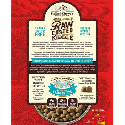 Stella & Chewy's Raw Coated Kibble Chicken Recipe Grain-Free Dry Dog Food, 3.5-lb