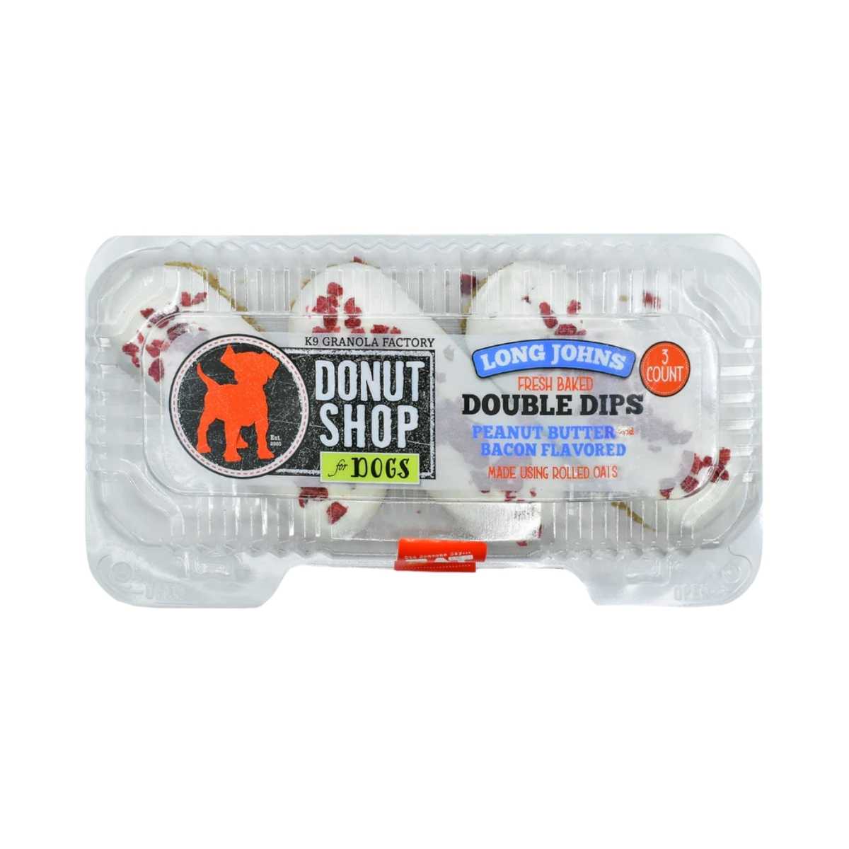 K9 Granola Long Johns - Peanut Butter & Bacon-3 pk