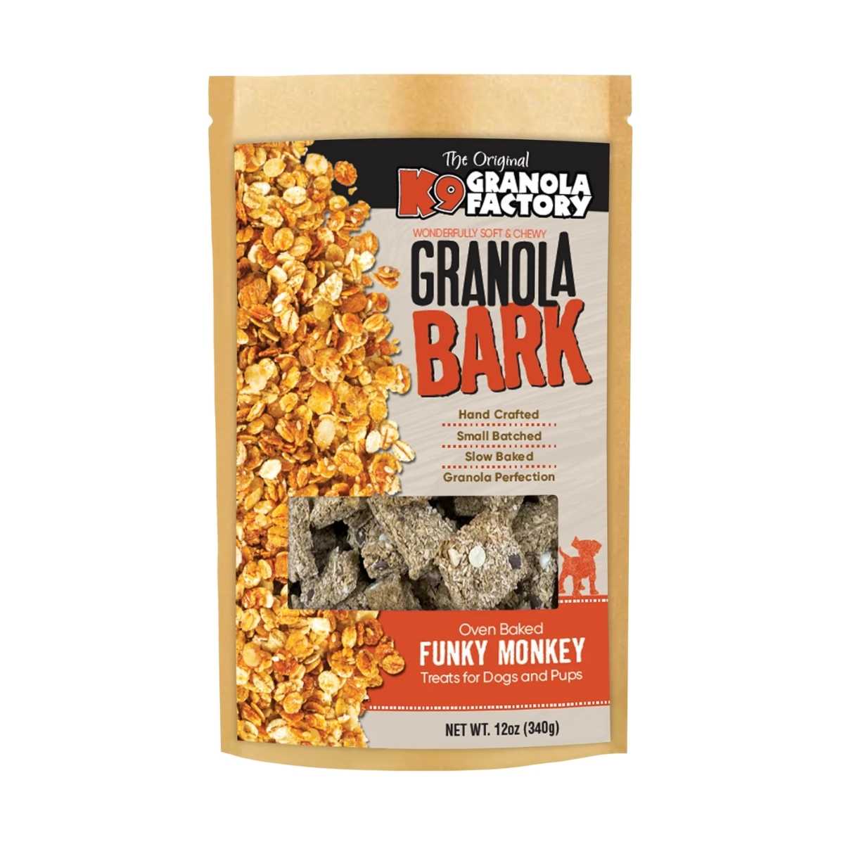 K9 Granola BARK Chunky Monkey-10 oz