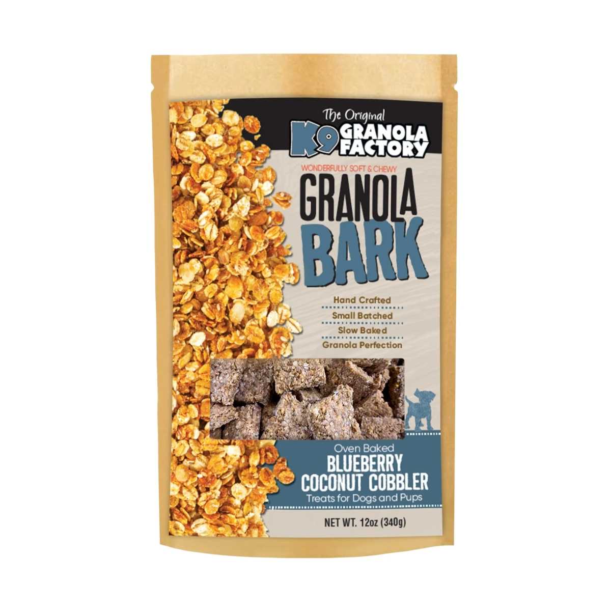 K9 Granola BARK Blueberry Coconut Cobbler-10 oz