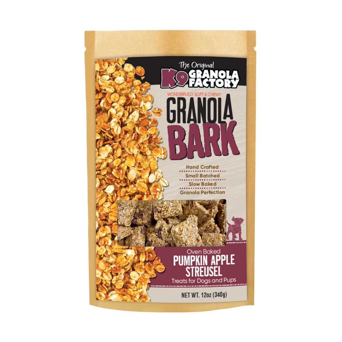 K9 Granola BARK Pumpkin Apple Streusel-10 oz
