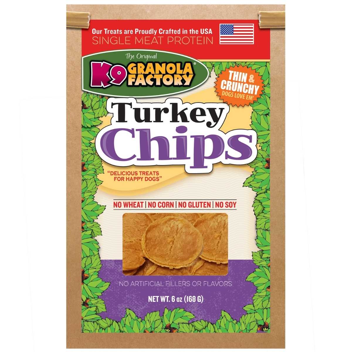 K9 Granola TURKEY Chips 6oz