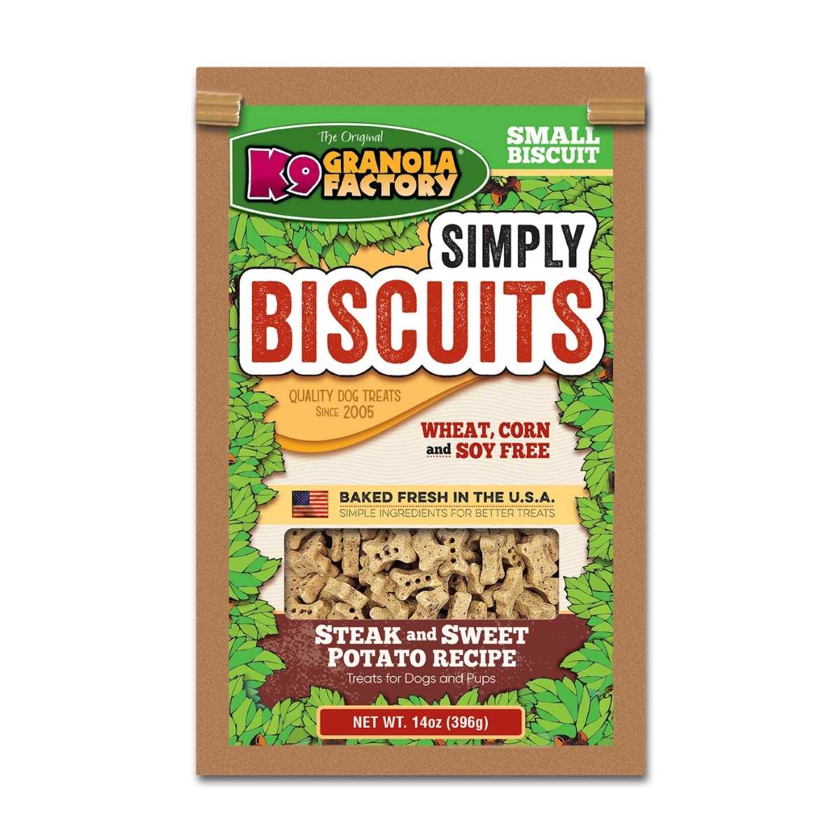 K9 Granola Simply Biscuits Steak Small