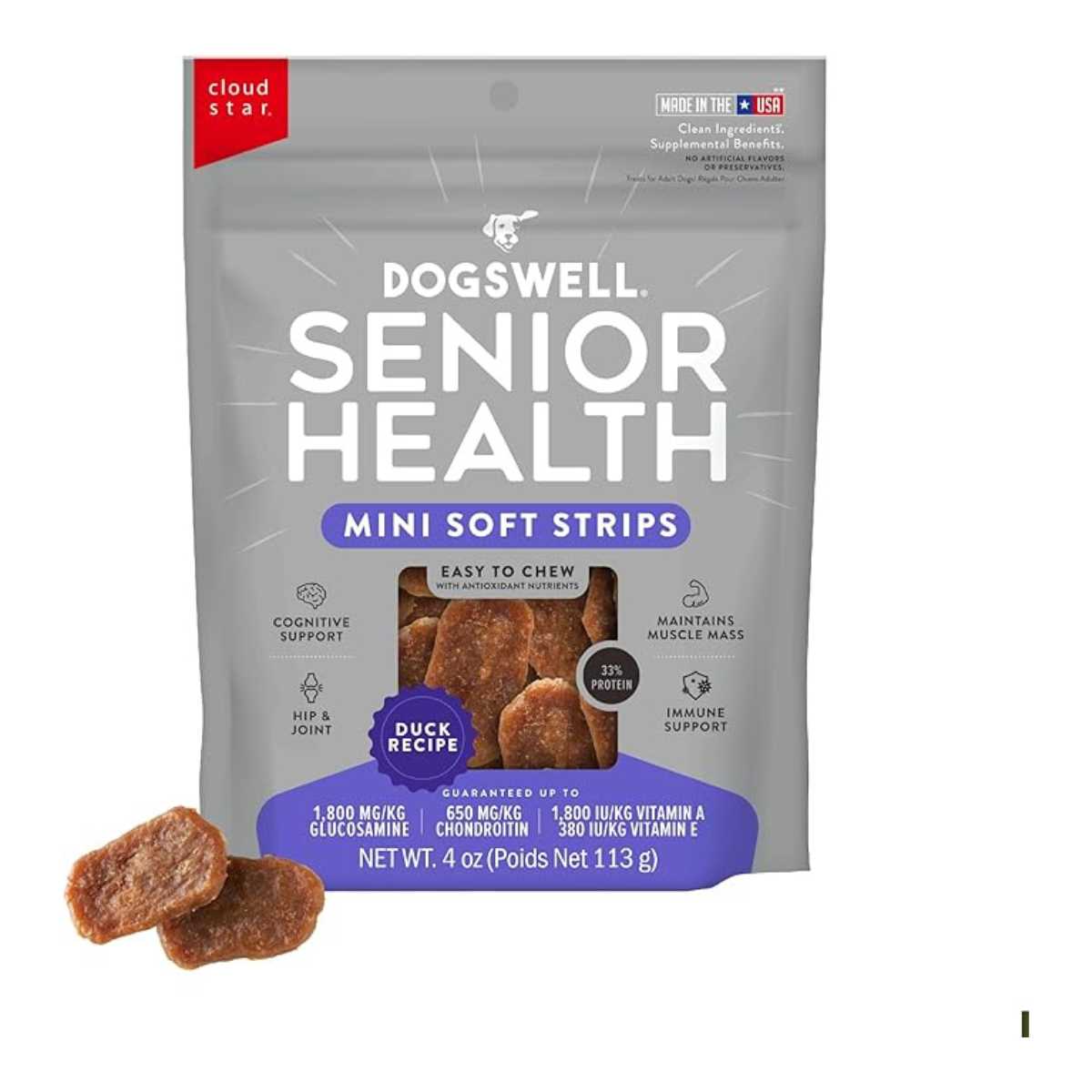 Dogswell Senior Mini Soft Strips