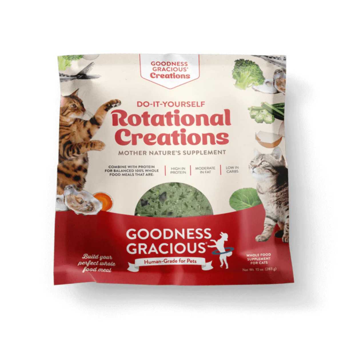 Goodness Gracious Gently Cooked DIY Rotationals for Cats 6/10oz