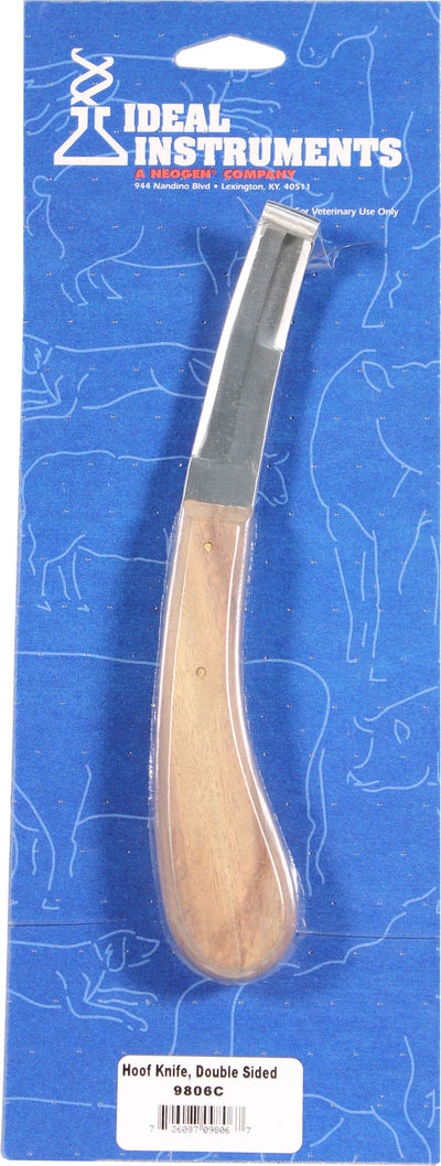 Double-Edged Hoof Knife