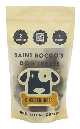 Saint Rocco's Treats Cheeseburger Soft Dog Treats