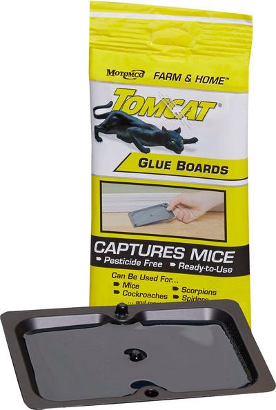 Tomcat Prebaited Glue Board Mouse Traps