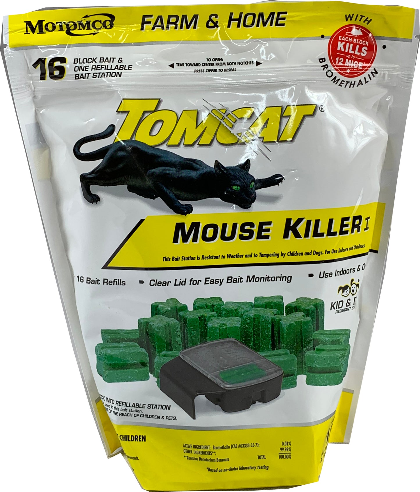 Tomcat Mouse Killer I Refillable Bait Station