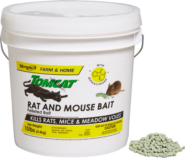 Tomcat Rat & Mouse Pelleted Bait Pail