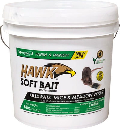 Hawk Soft Bait Rodenticide Pail