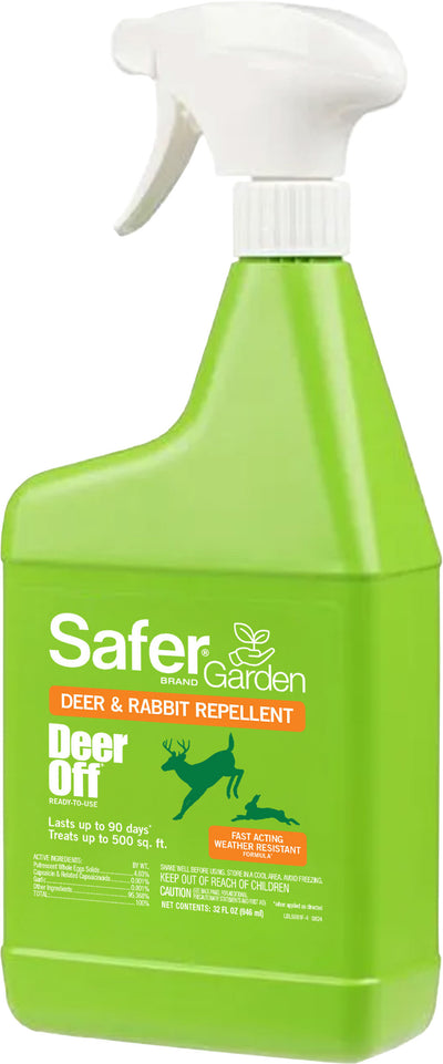 Safer Deer & Rabbit Repellent (Pack Of 6)