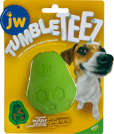 Jw Tumble Teez Treat Dog Toy