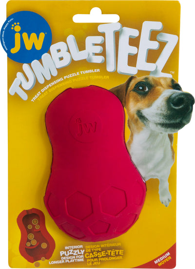 Jw Tumble Teez Treat Dog Toy