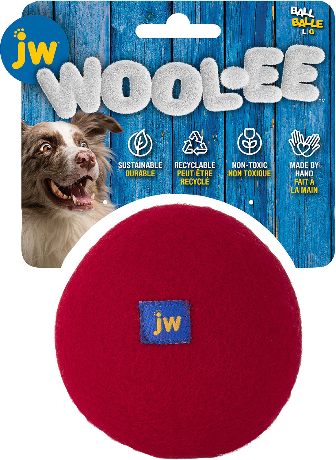 Jw Dog Wool-Ee Ball