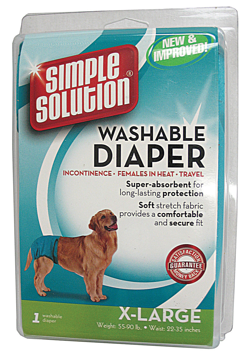 Simple Solution Washable Female Dog Diaper