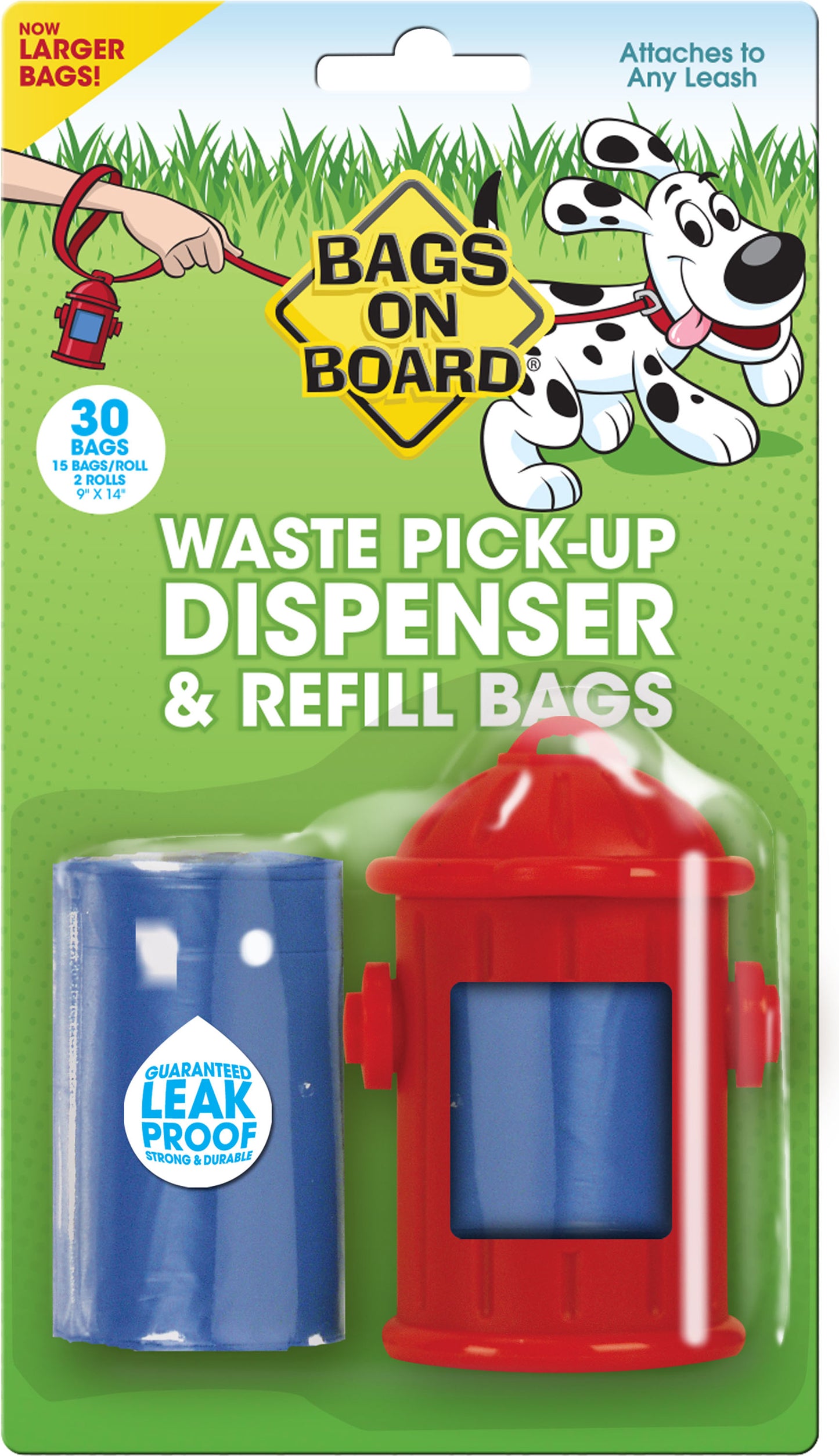 Bags On Board Waste Bag Dispenser Fire Hydrant