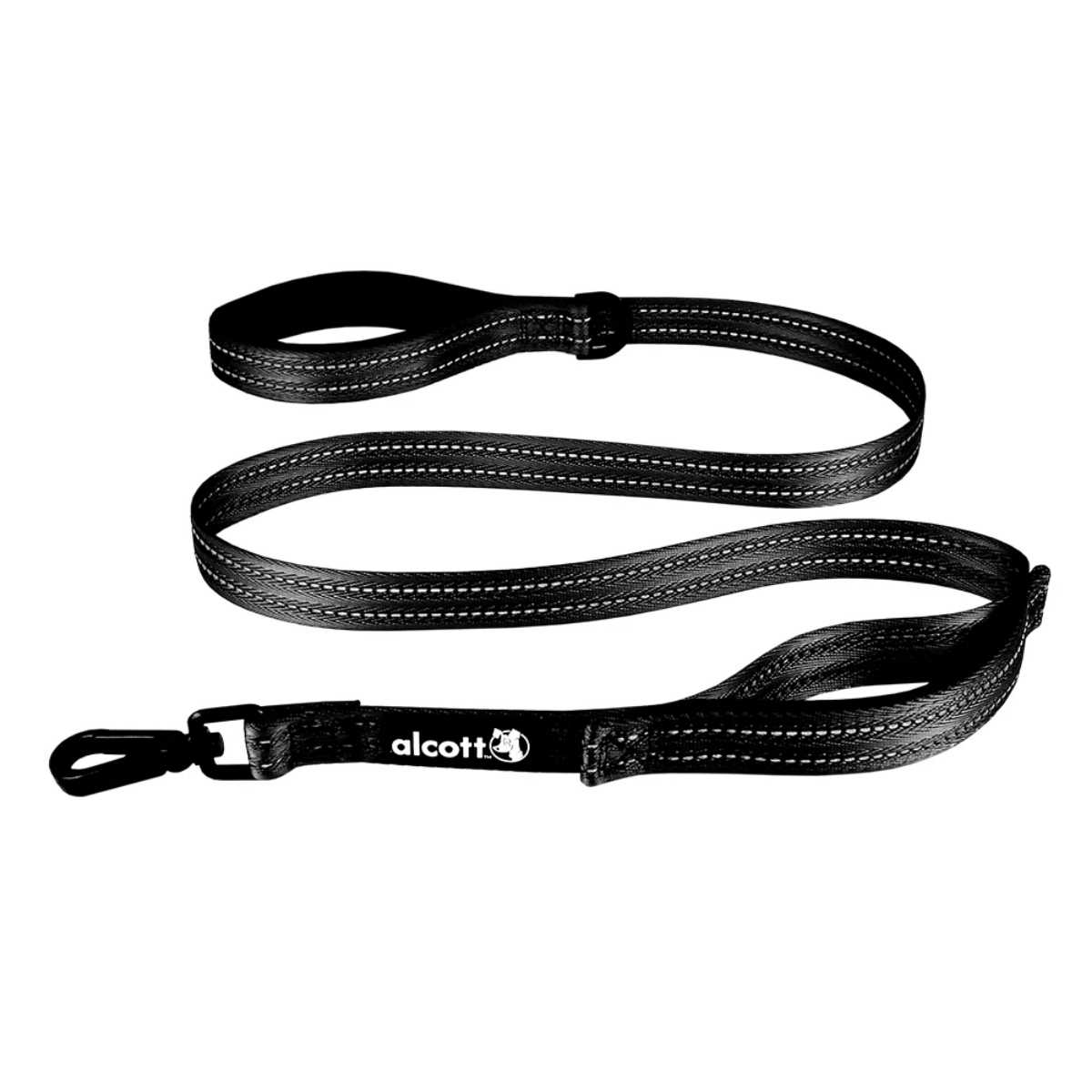 Alcott Traffic Leash With Handle And Accessory Ring Long