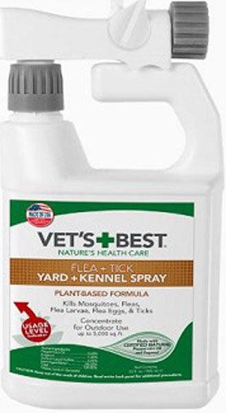 Vet'S Best Flea & Tick Yard & Kennel Ready To Spra