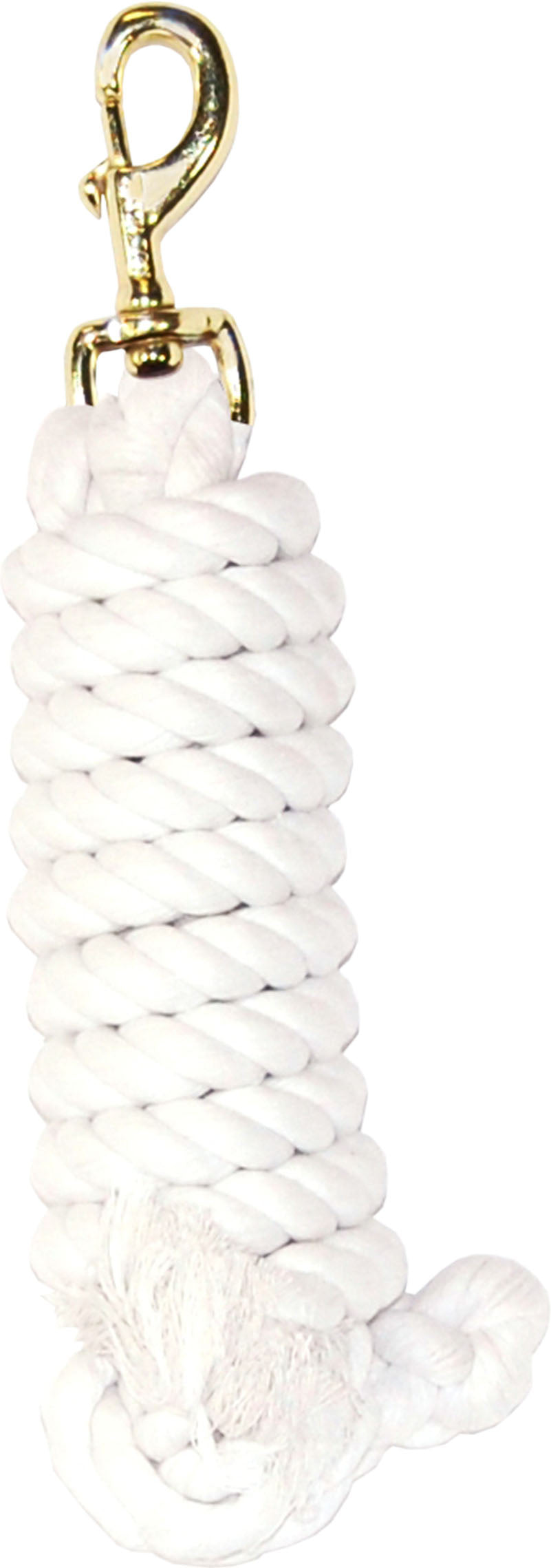 Hamilton Cotton Rope Lead W/Brass Bolt Snap