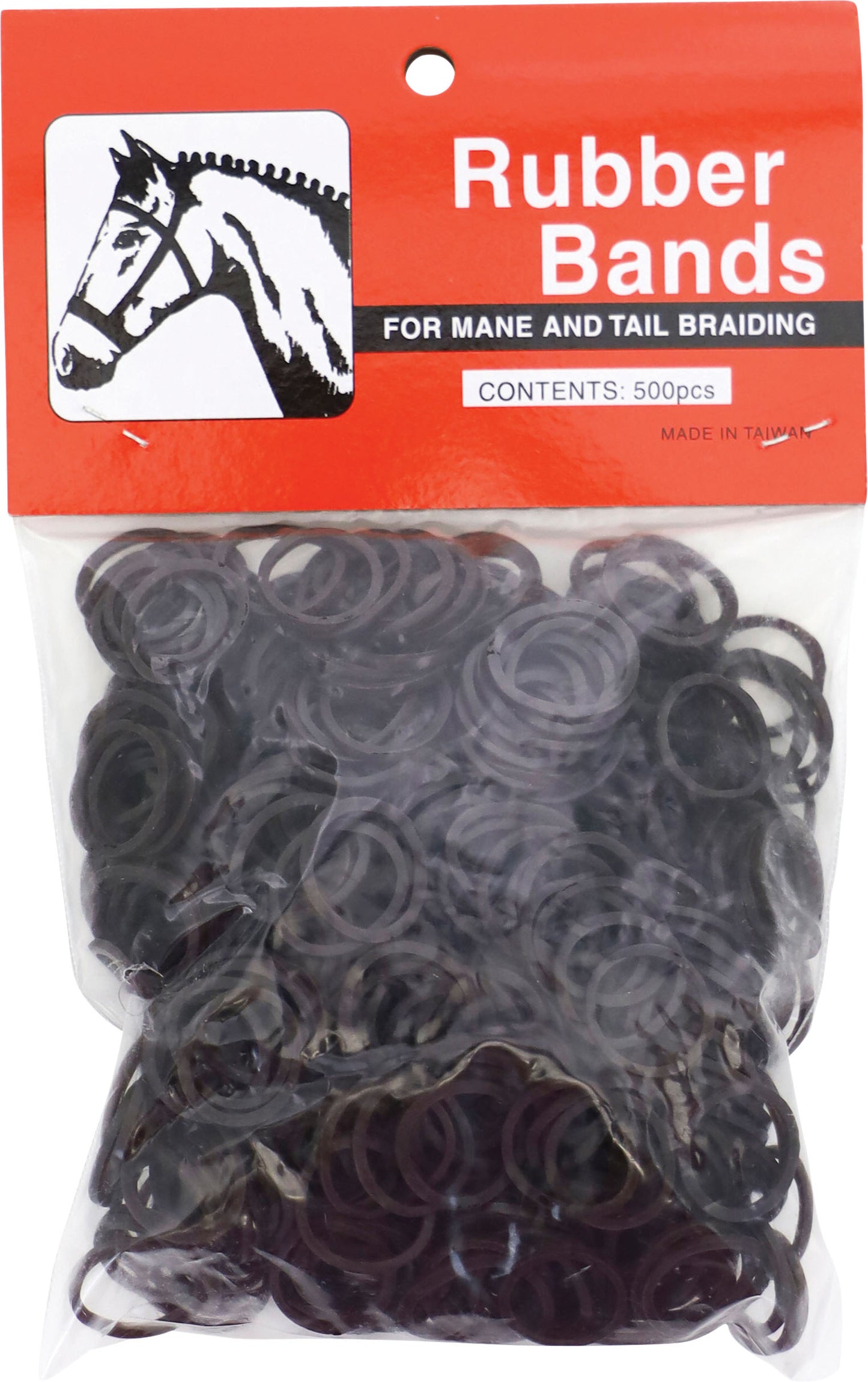 Rubber Horse Braid Bands