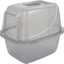Van Ness Translucent Enclosed Cat Litter Pan