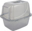 Van Ness Translucent Enclosed Cat Litter Pan
