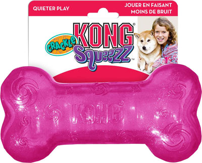 Kong Squeezz Crackle Bone