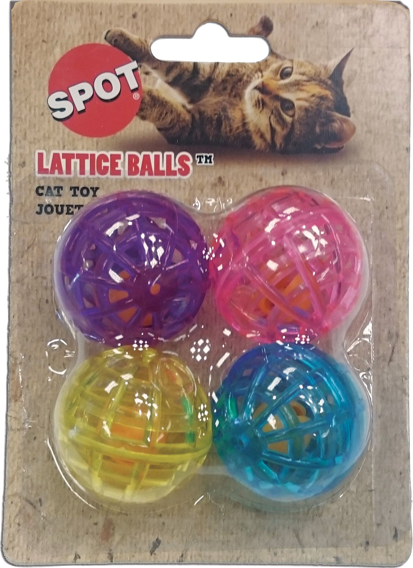 SPOT LATTICE BALLS W/BELL
