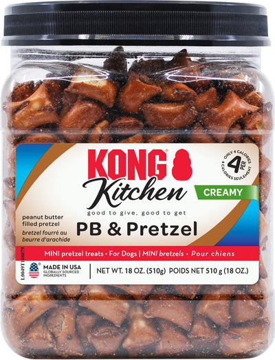 Kong Kitchen Creamy Pretzel Dog Treat