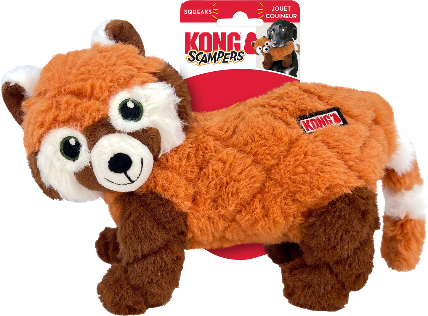 Kong Scampers Red Panda