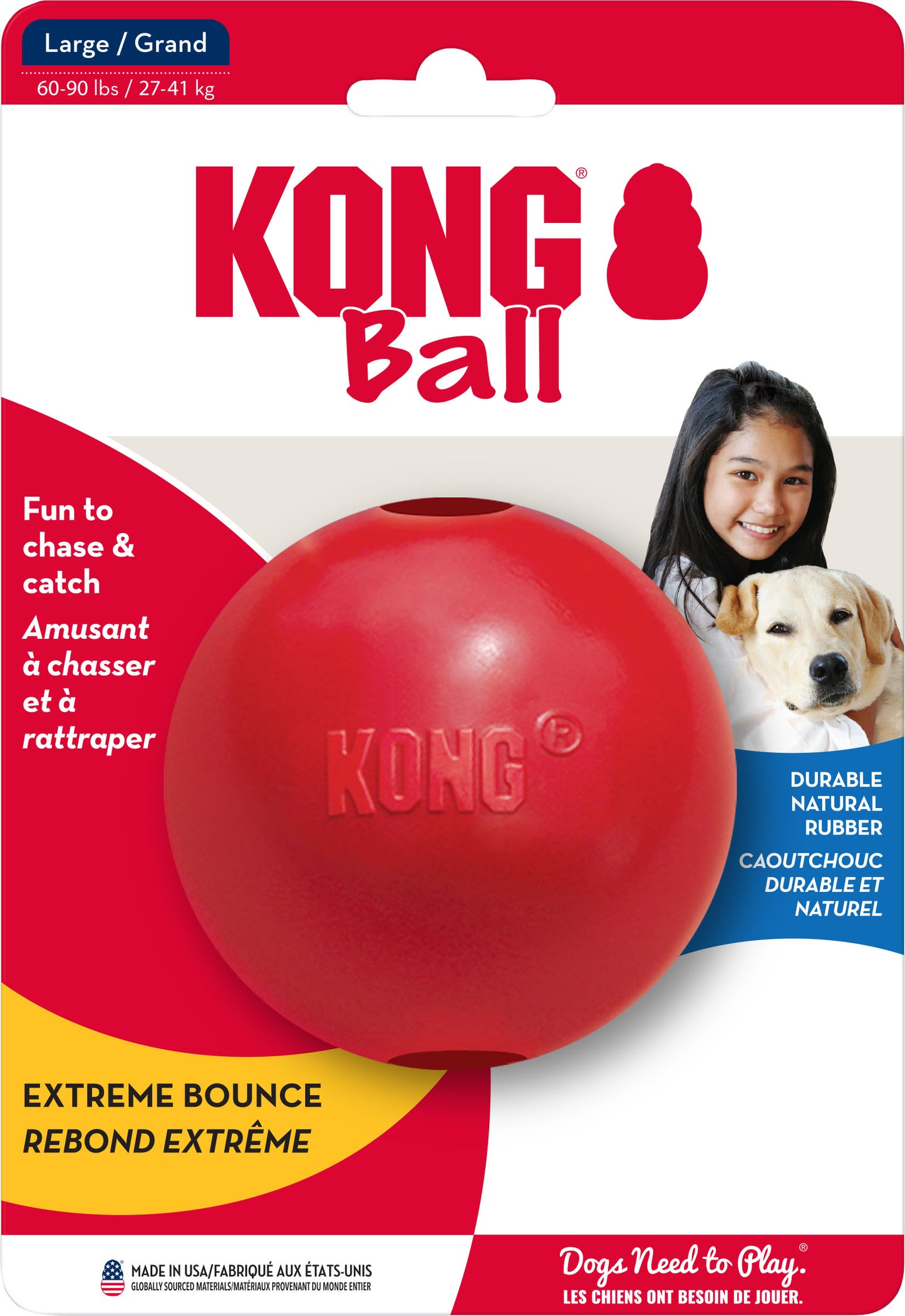 KONG BALL W/HOLE