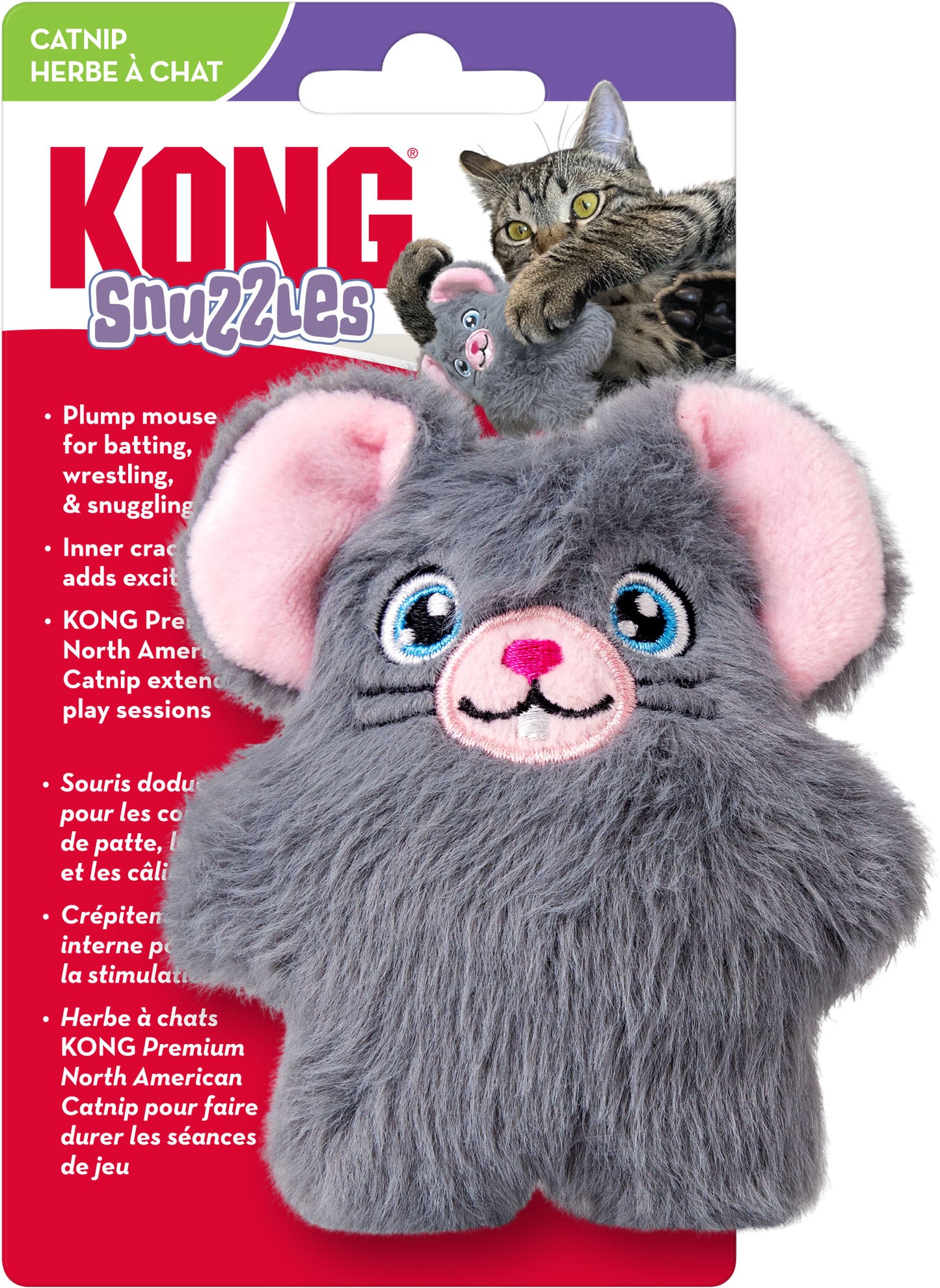 KONG SNUZZLES MOUSE