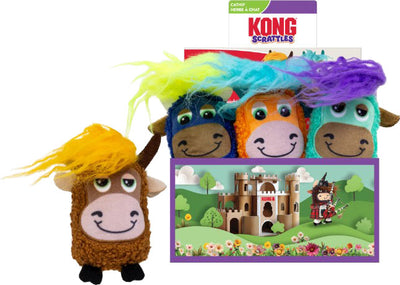 KONG SCRATTLES HIGHLAND COW PDQ