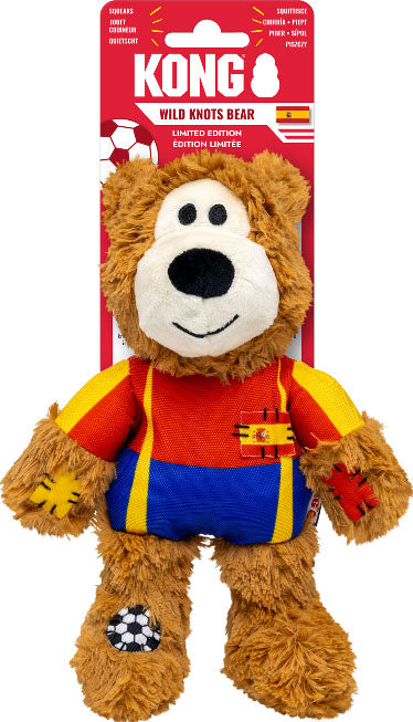 Kong Limited Edition Wild Knots Spain Bear